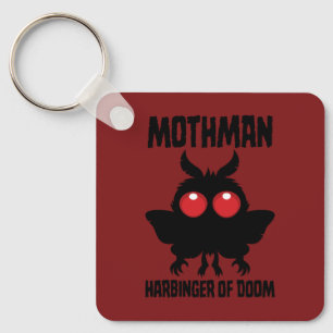 Mothman - Gruselig süßer Vorbote des Untergangs Schlüsselanhänger