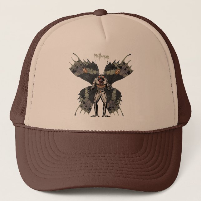 Mothman Hut Truckerkappe (Vorderseite)
