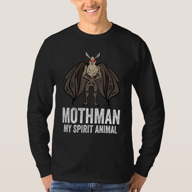 Mothman is My Spiritual Animal T-Shirt (Vorderseite)