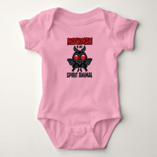 Mothman ist mein Seelentier Baby Strampler