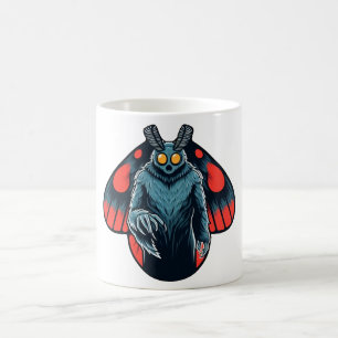 Mothman - Kryptid West Virginia Kryptozoologie Kaffeetasse