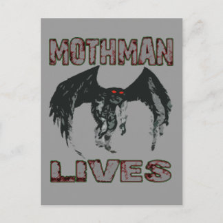 MOTHMAN LEVES POSTCARD POSTKARTE