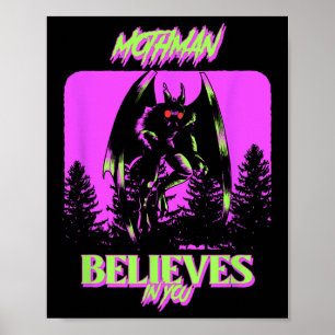 Mothman - Mothman glaubt an euch KostümHallowee Poster