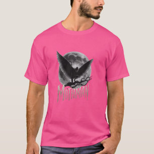 Mothman Mythisches Moonlit Design T-Shirt