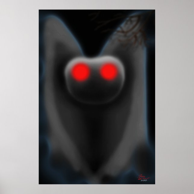 Mothman Poster (Vorne)