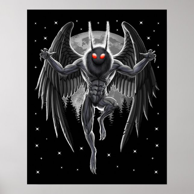 Mothman Poster (Vorne)