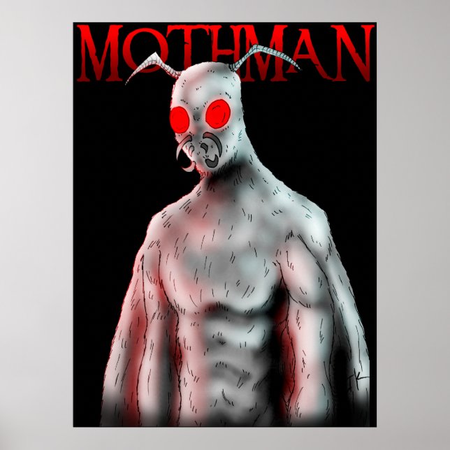 Mothman Poster (Vorne)