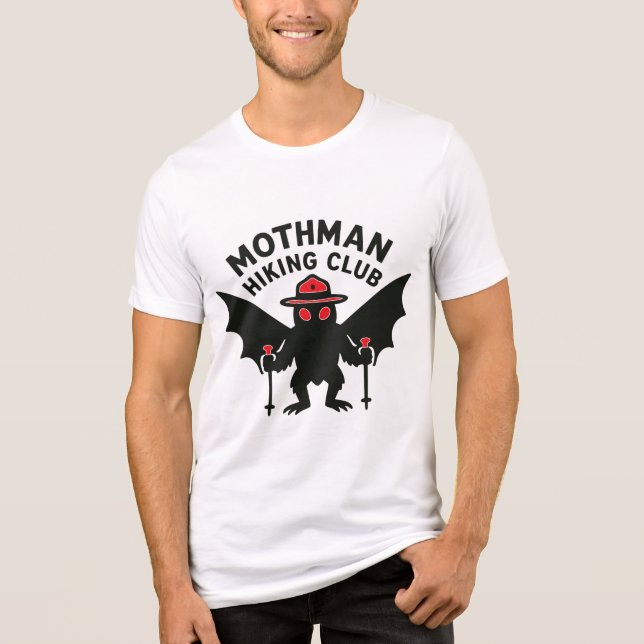 Mothman Trail Scout Tri-Blend Shirt (Vorderseite)
