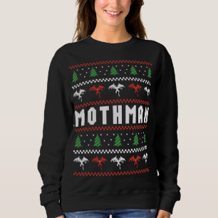 Mothman Ugly Christmas Sweater Sweatshirt