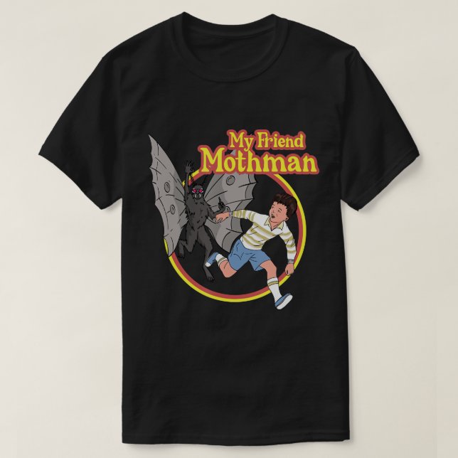 Mothman Vintag T - Shirt (Design vorne)