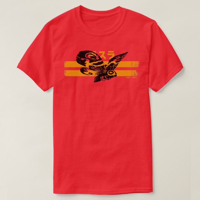 MOTHRA STRIPES T-Shirt (Design vorne)