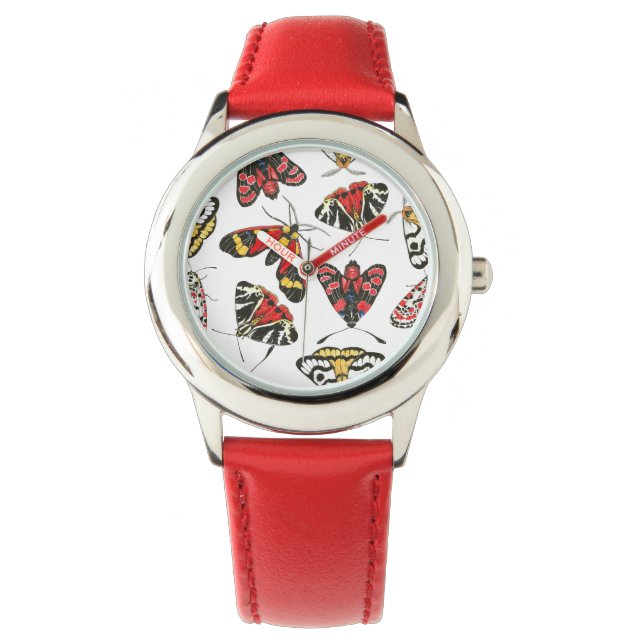 Moths Armbanduhr (Vorderseite)