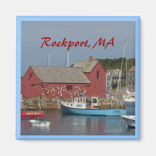 Motif #1 Rockport-Magnet Magnet (Vorne)