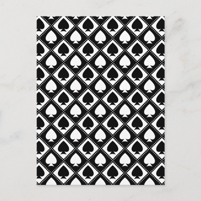 Motif Ace des Spades Postkarte (Vorderseite)