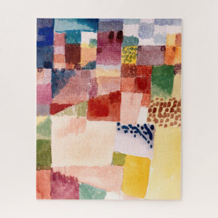Motif aus Hammamet (1914) Gemälde von Paul Klee Puzzle