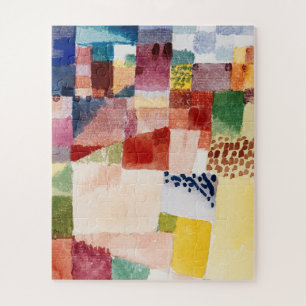 Motif aus Hammamet von Paul Klee, Abstrakte Kunst Puzzle