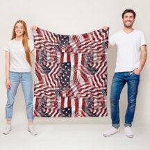Motif für die abstrakte Blaue Flagge
