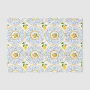 Motif Vintage italienische Lemons Decoupage Seidenpapier