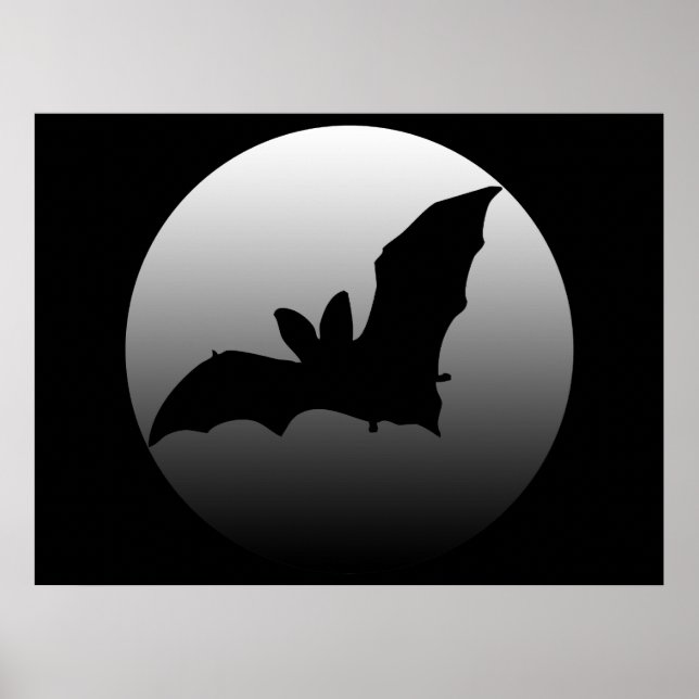 Motion Bat Poster Print (Vorne)
