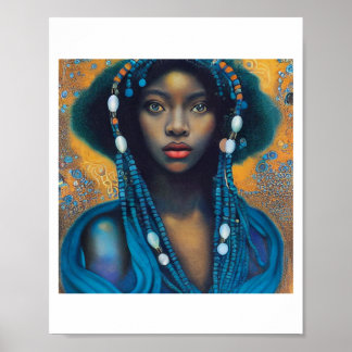 Motiv: Beautiful African Godded Poster