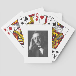 Motiv: Frank Bridge (1879-1941) (b/w Foto) Spielkarten