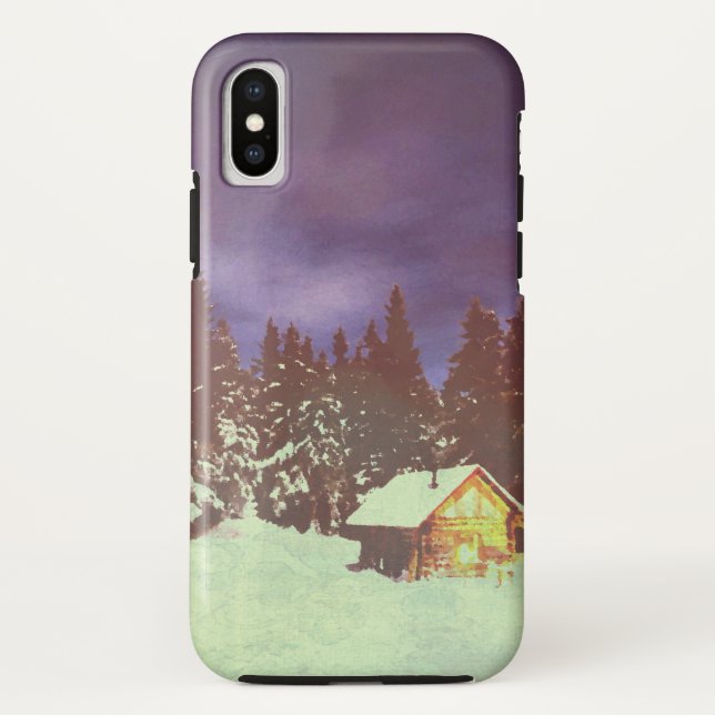 Motiv für das Weihnachtswinters Wunderland Case-Mate iPhone Hülle (Rückseite)