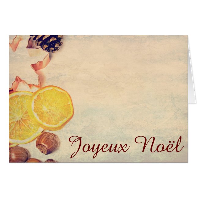 Motiv für Weihnachten mit Früchten... (Vorderseite (Horizontal))