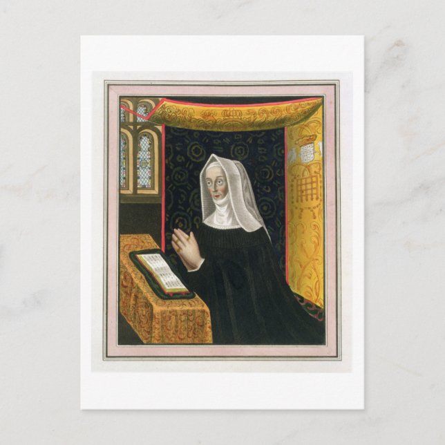 Motiv: Margaret Beaufort, Countess of Richmon Postkarte (Vorderseite)