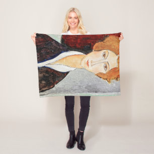 Motiv: Modigliani Fleecedecke