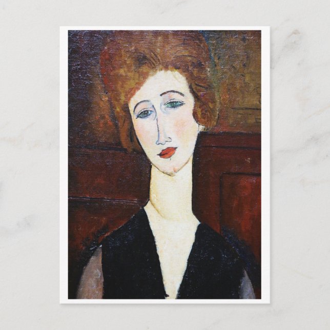 Motiv: Modigliani Postkarte (Vorderseite)