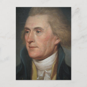 Motiv: Painting of Thomas Jefferson Postkarte