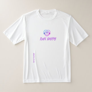 Motiv-Runner-Run Happy Moisture Wicking T-Shirt