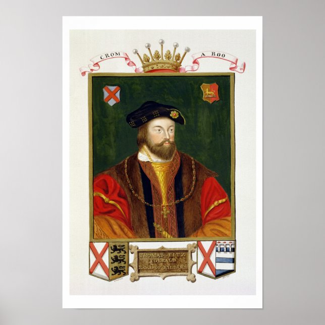 Motiv: Thomas Fitzgerald (1513-37) Lord Offal Poster (Vorne)