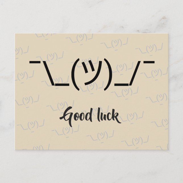 Motivacional Meme Postkarte (Vorderseite)