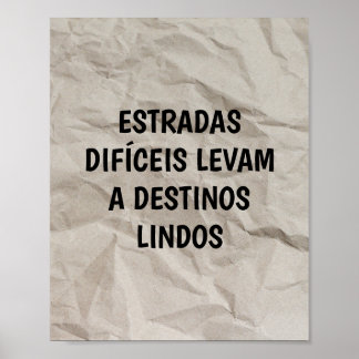 Motivacional Poster