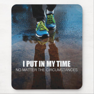 Motivaitonal Fitness-Turnhalle Mousepad