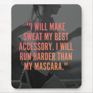 Motivaitonal Fitness-Turnhalle Mousepad