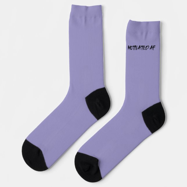 Motivated AF Woman's Exercise Socken (Linkes Detail)