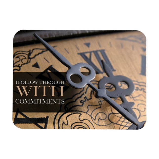 Motivation Affirmation Flexibel Magnet (Horizontal)