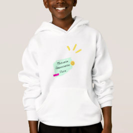 Motivation and positive vibes hoodie