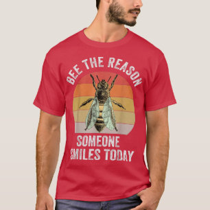 Motivation Biene Der Grund, warum jemand heute läc T-Shirt
