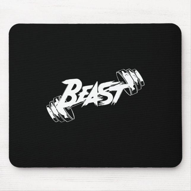 Motivation der Bestie Graphic Mousepad (Vorne)