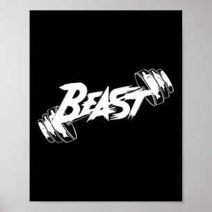 Motivation der Bestie Graphic Poster