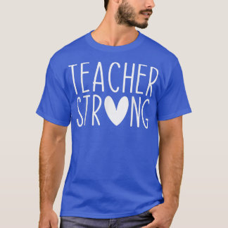 Motivation des starken Lehrers Inspiration Lehre S T-Shirt