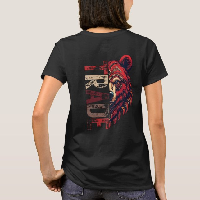Motivation | Devisenorientierung | Bär T-Shirt (Rückseite)