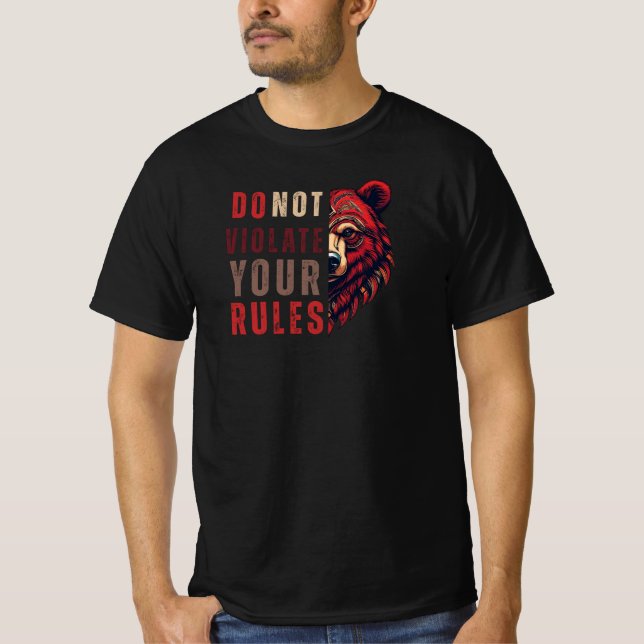 Motivation | Devisenorientierung | Bär T-Shirt (Vorderseite)