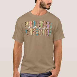 Motivation Frauen Lehrer Shirt Fortschritt über Pe