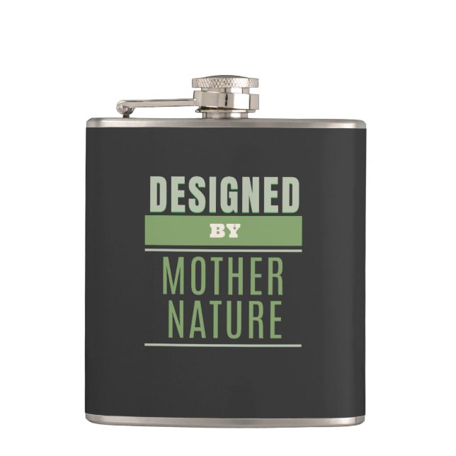 Motivation für das Angebot anderer Natur Flachmann (Vorderseite)