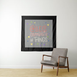 Motivation für das Lazy Lifestyle Design Wandteppich