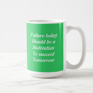 Motivation für den Erfolg von Kaffeebechern Kaffeetasse